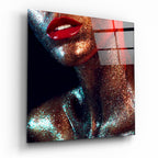 Women's Glass Wall Art