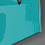 Flamingo Glass Wall Art