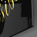 ‚ÄúAlways Believe in the Impossible‚Äù Glass Wall Art