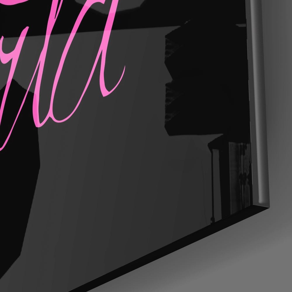 ‚ÄúChange Your World‚Äù Glass Wall Art