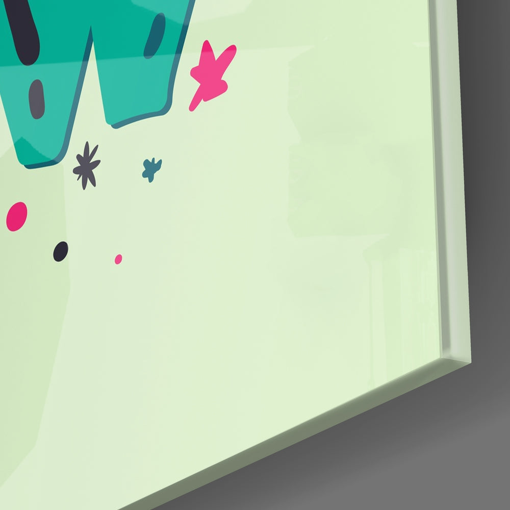 ‚ÄúStart Now‚Äù Glass Wall Art