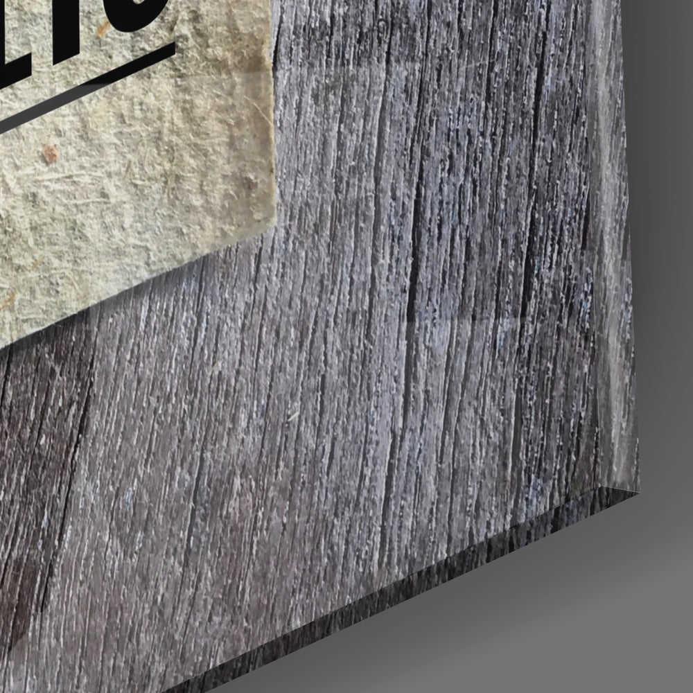 ‚ÄúBig Results‚Äù Glass Wall Art