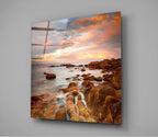 Color of the Sun Glass Wall Art | Insigne Art Design