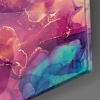 Glory of Pink Glass Wall Art | Insigne Art Design