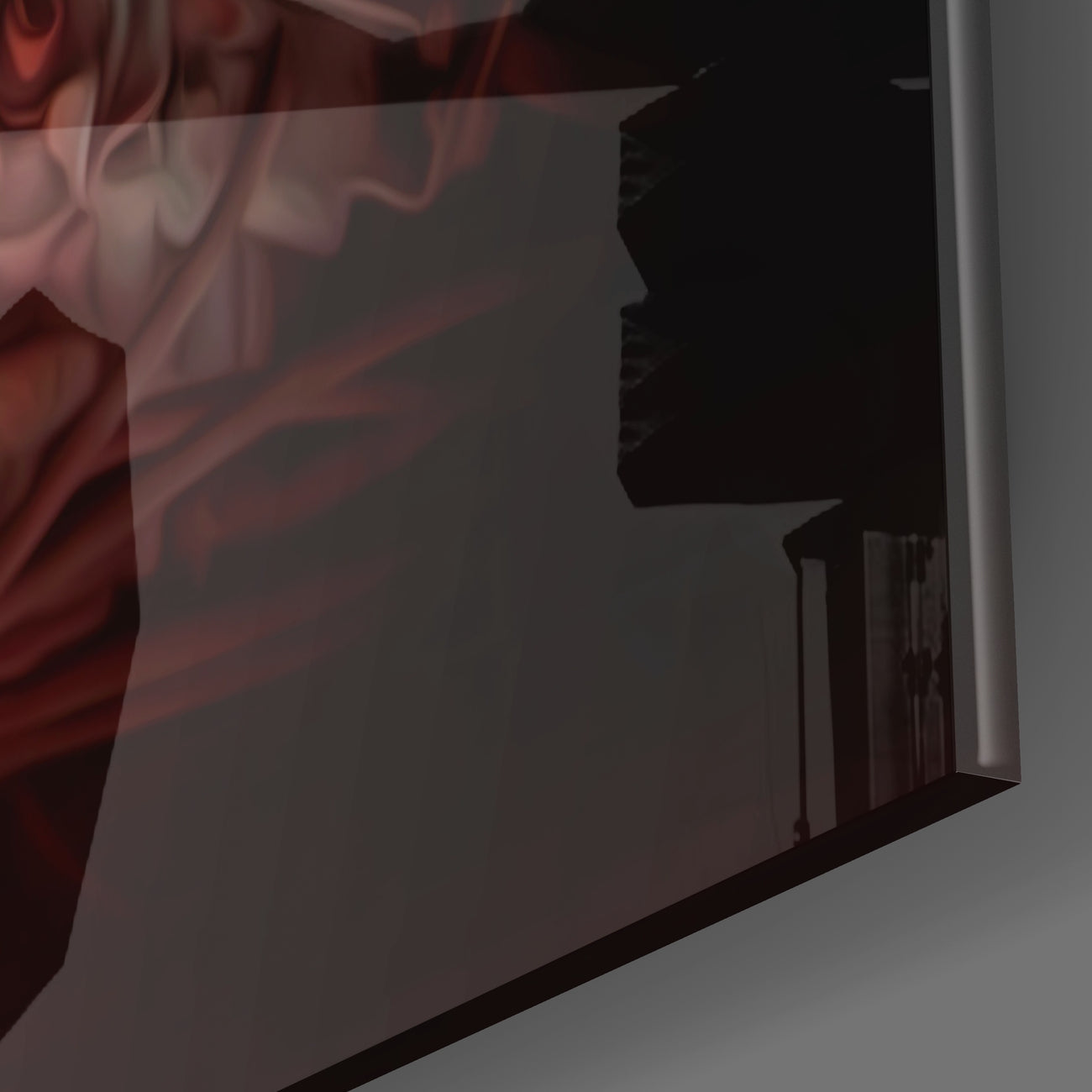 The Punishment Of The Lion Glass Wall Art | Insigne Art Design