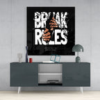 Rule Breaker Glass Wall Art | Insigne Art Design