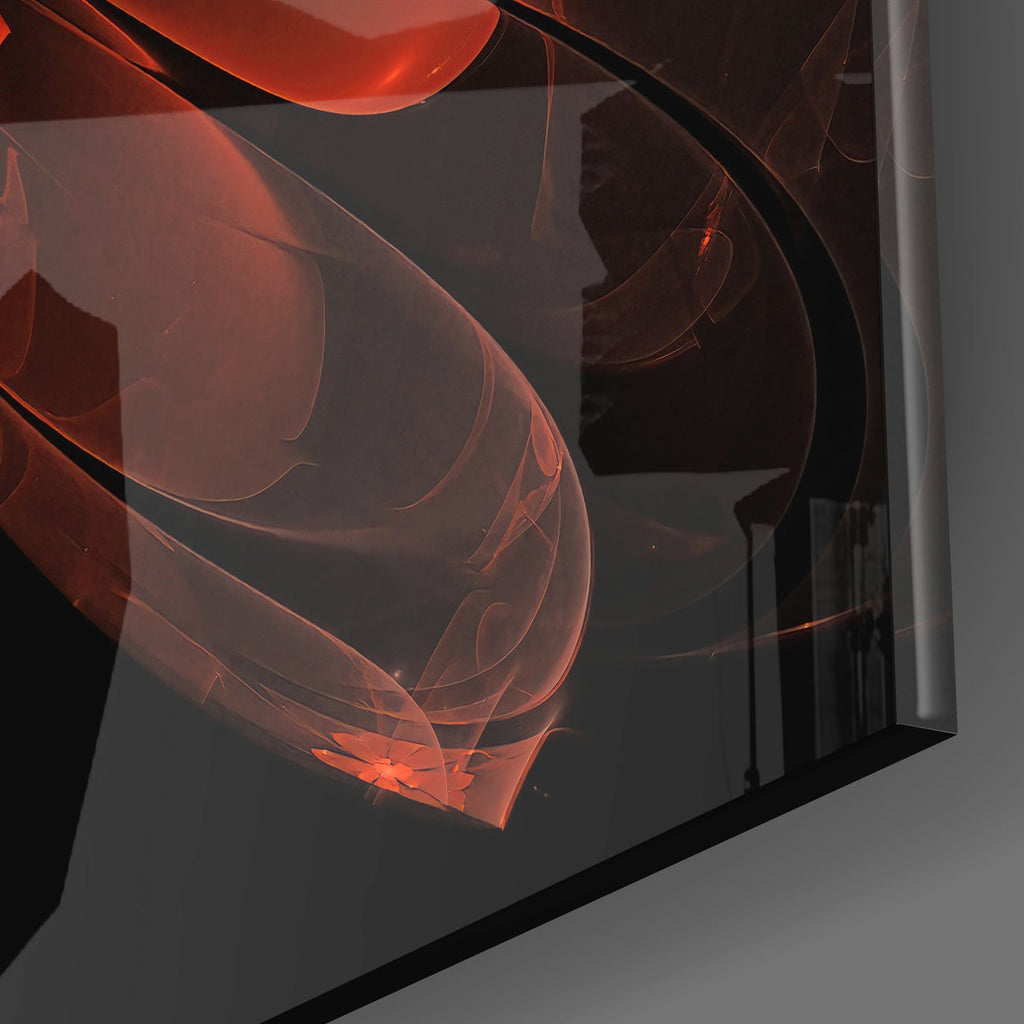 Flower Glass Wall Art | Insigne Art Design