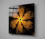 Flower Glass Wall Art | Insigne Art Design