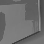 Sculpture Glass Wall Art | Insigne Art Design