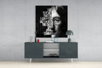 John Lennon  Glass Wall Art