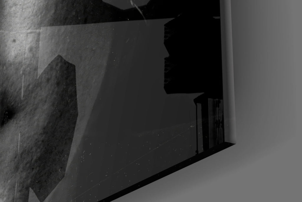 John Lennon  Glass Wall Art
