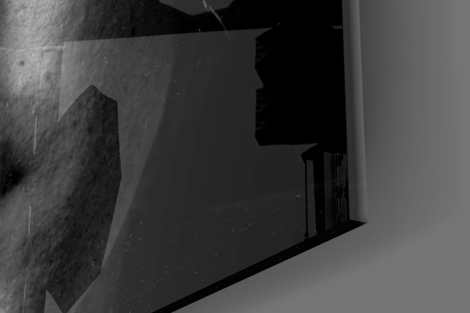 John Lennon  Glass Wall Art