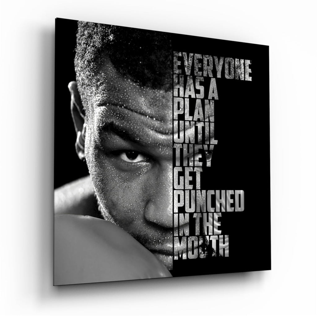 Muhammad Ali  Glass Wall Art