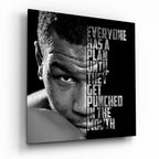 Muhammad Ali  Glass Wall Art