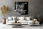 Muhammad Ali  Glass Wall Art