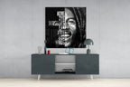 Bob Marley Glass Wall Art