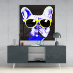 Cool Dog Glass Wall Art  || Designers Collection | Insigne Art Design