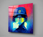 The Guardian Glass Wall Art  || Designer Collection | Insigne Art Design