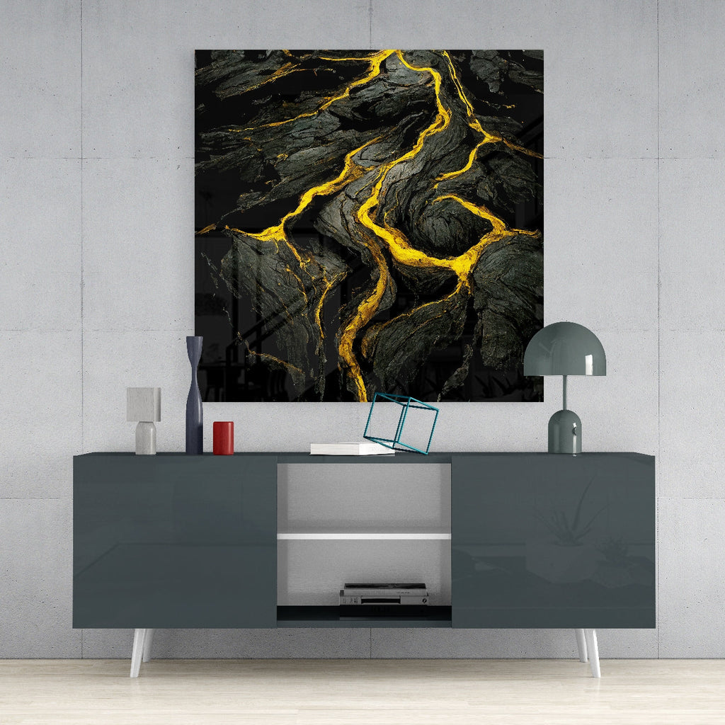 Lava Glass Wall Art  || Designer Collection | Insigne Art Design