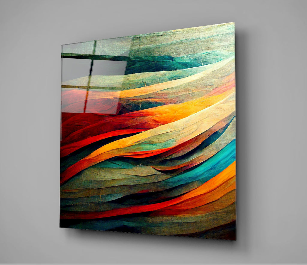 Flow Glass Wall Art  || Designers Collection | Insigne Art Design