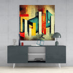 Lost Alphabet Glass Wall Art  || Designer Collection | Insigne Art Design