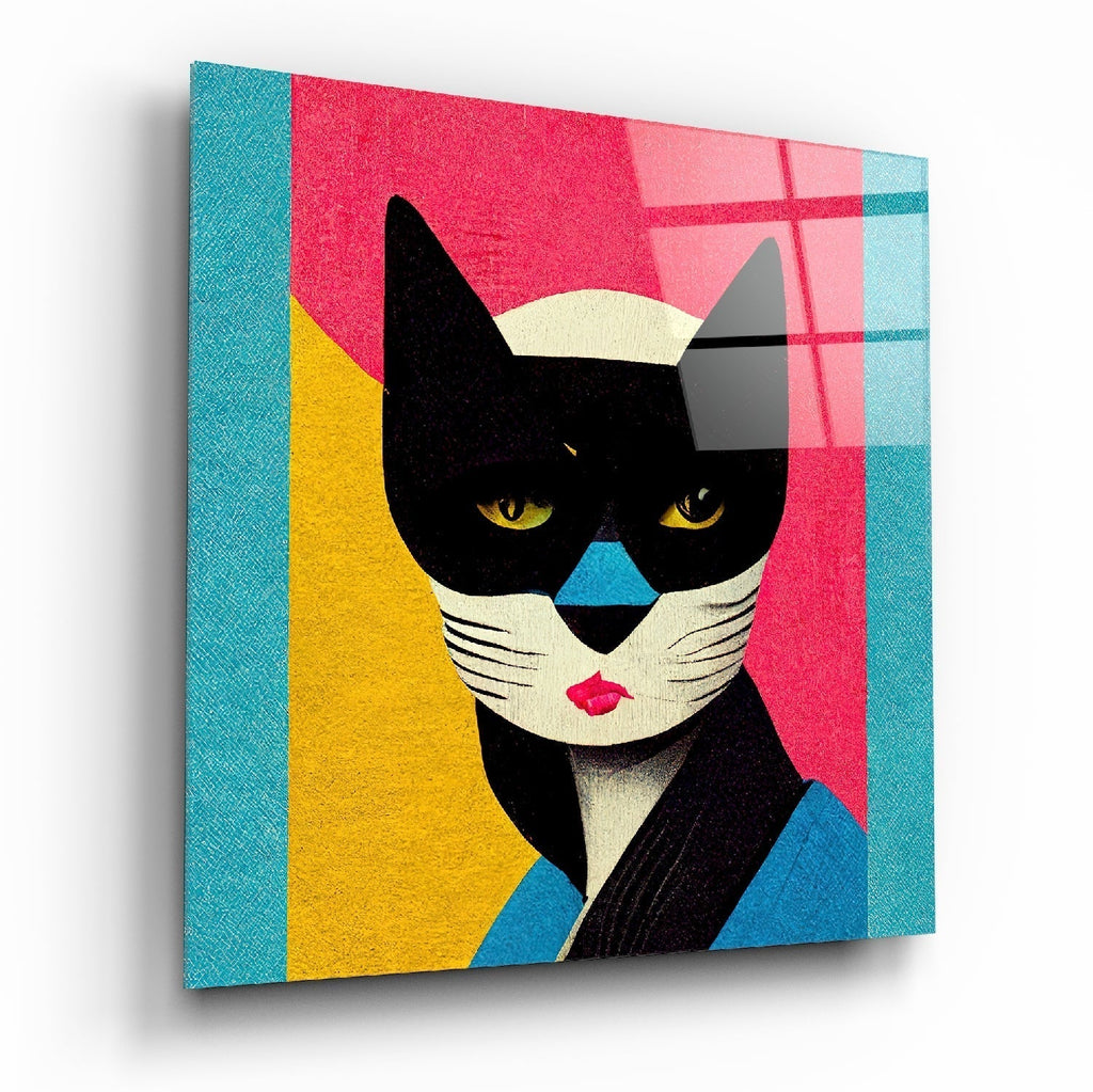Masked Glass Wall Art  || Designer Collection | Insigne Art Design