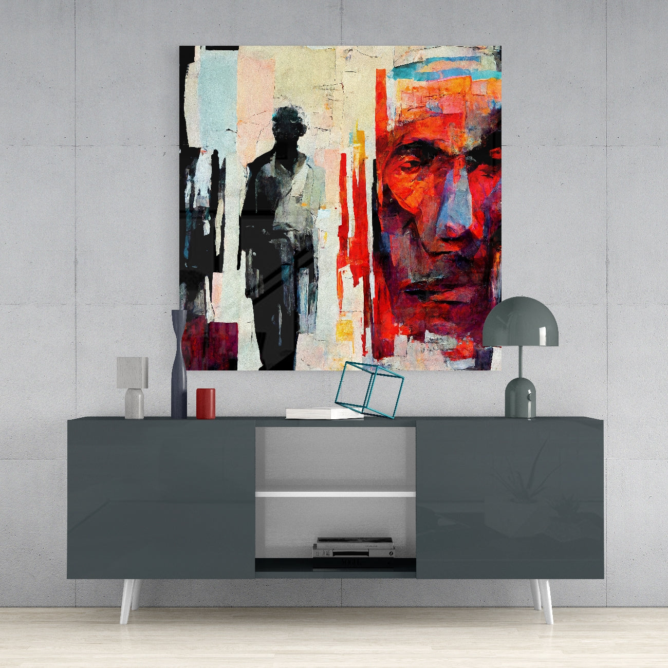 Surveillance Glass Wall Art  || Designer Collection | Insigne Art Design