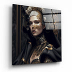 The Queen Glass Wall Art  || Designer Collection | Insigne Art Design
