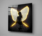 Me Flying Glass Wall Art  || Designer Collection | Insigne Art Design