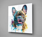 Cute Dog Glass Wall Art  || Designers Collection | Insigne Art Design