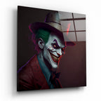 Joker Glass Wall Art  || Designer Collection | Insigne Art Design