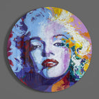 Marilyn Monroe Glass Wall Art
