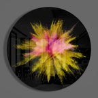 Abstract Glass Wall Art