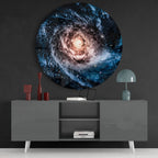 Space Glass Wall Art