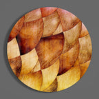 Abstract Glass Wall Art
