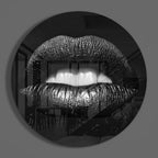 Lip Glass Wall Art