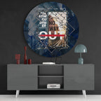 Words ‚Äì Make Your Way Glass Wall Art