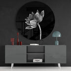 Flower Glass Wall Art
