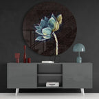 Flower Glass Wall Art