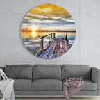 Dock Glass Wall Art