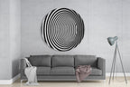 Hypnotic Glass Wall Art