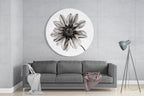 Flower Glass Wall Art