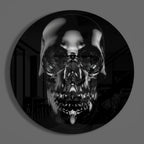 Skull Glass Wall Art