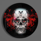 Skull Glass Wall Art