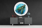 Caretta Caretta Glass Wall Art