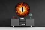 Fire Eye Glass Wall Art