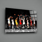 NBA All Stars GlassÂ WallÂ Art