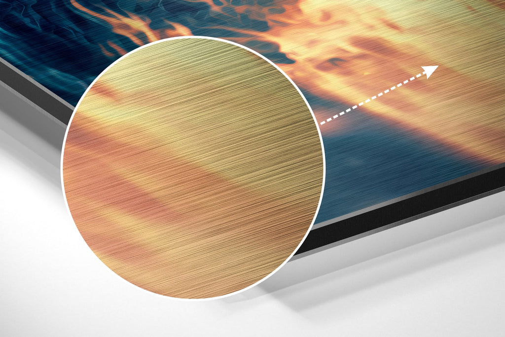 Brushed Aluminium Dibond Wall Art