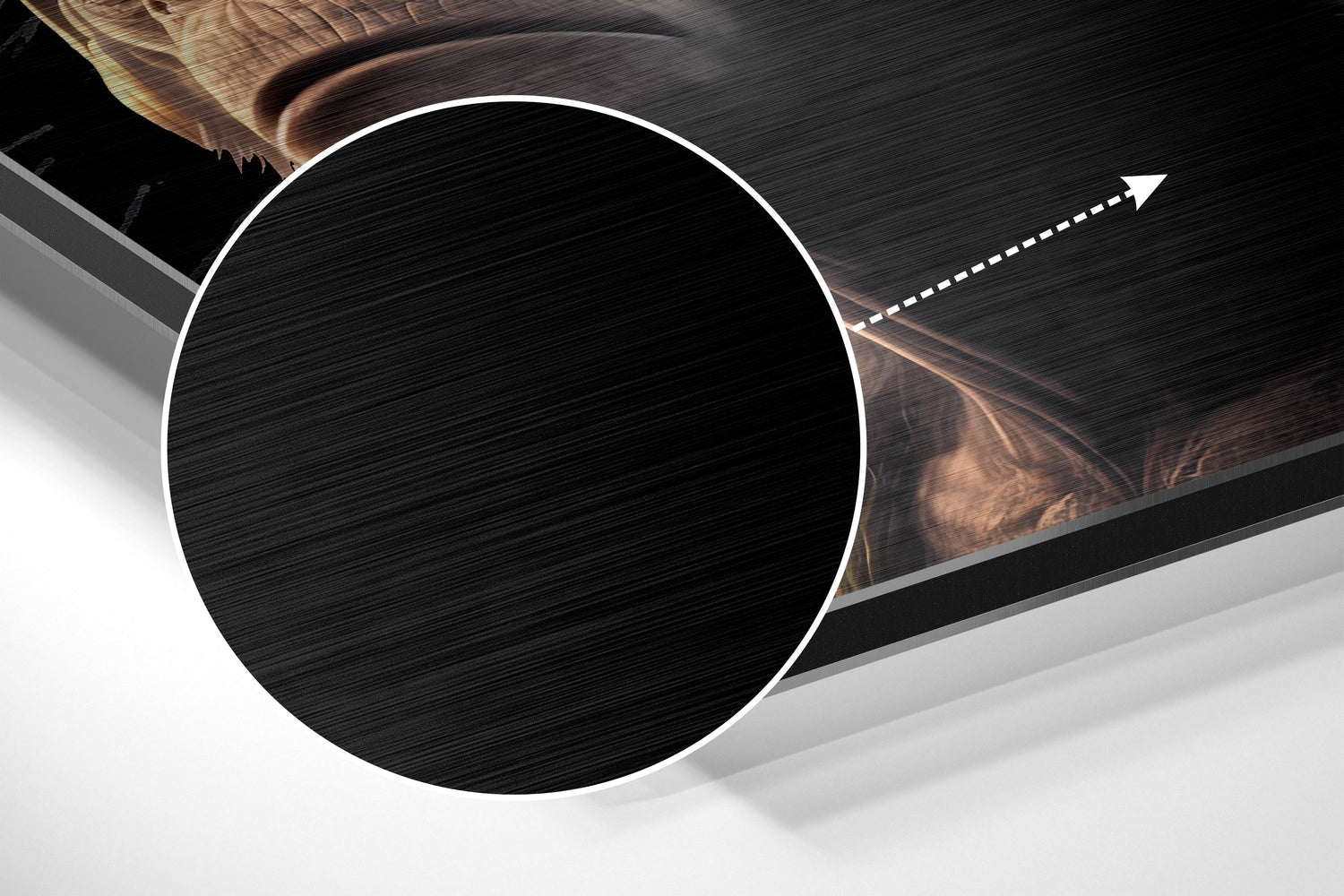 Brushed Aluminium Dibond Wall Art