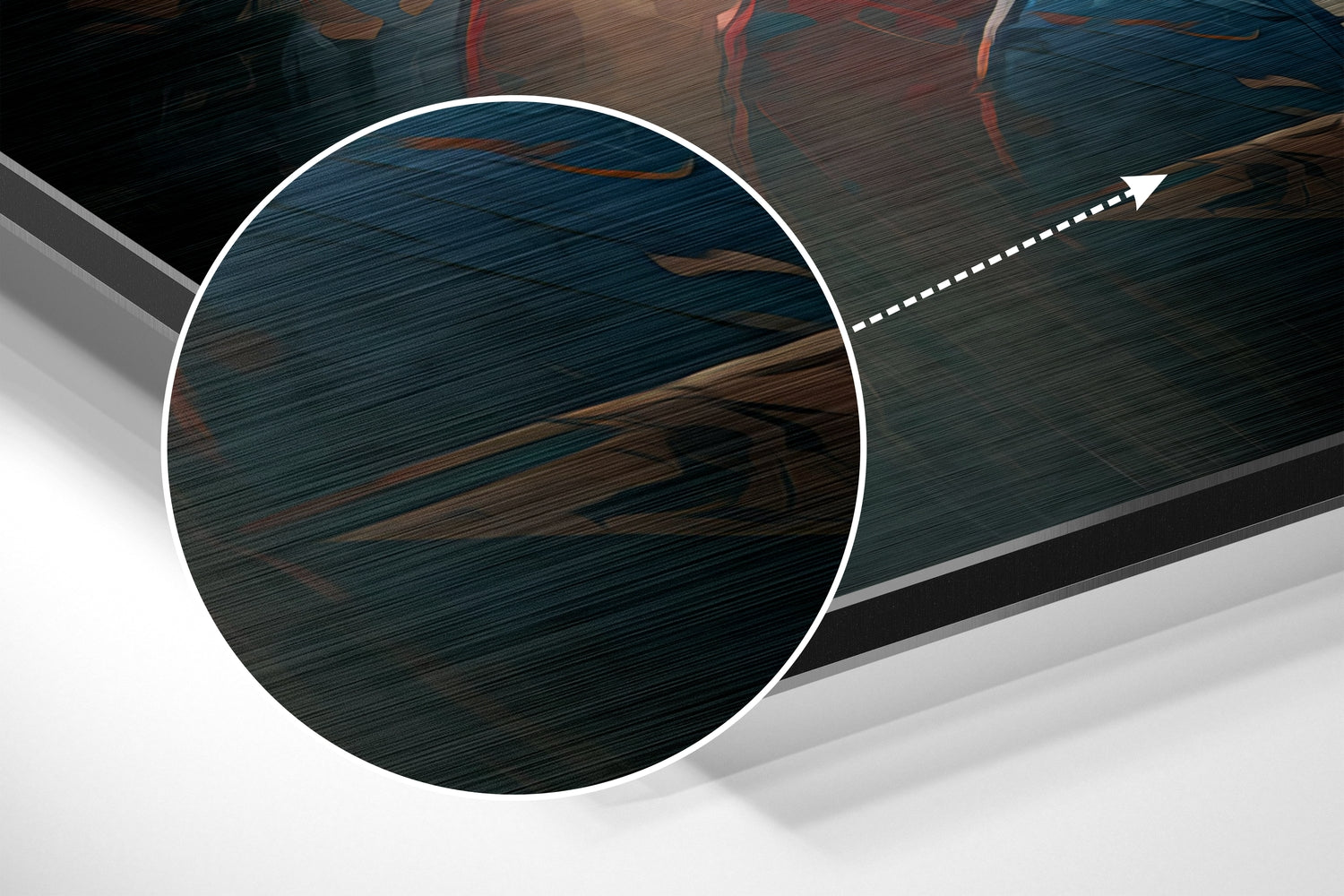 Brushed Aluminium Dibond Wall Art